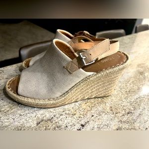 Toms wedge Womens 10